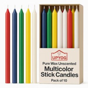 Pure Wax Multicolor Candle Stick