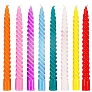 Diwali Multicolor Spiral Candles