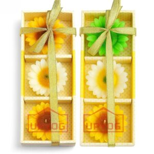 Diwali Diya Decoration Sunflower Candles